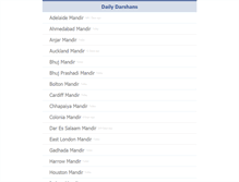 Tablet Screenshot of dd.bhujmandir.org
